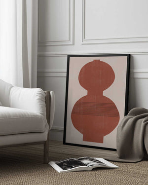 Tablou înramat „Vase No3.” de THE MIUUS STUDIO