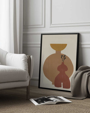 Tablou înramat „Vase No10.” de THE MIUUS STUDIO