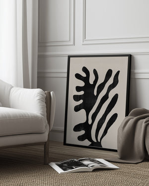 Tablou înramat „Silhouette Flow” de THE MIUUS STUDIO