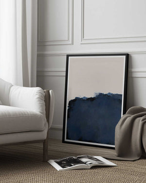 Tablou înramat „Midnight Huescape” de THE MIUUS STUDIO