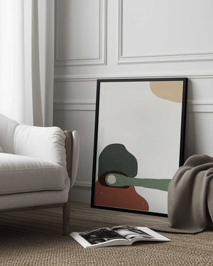 Tablou înramat „Abstract composition 4” de NKTN