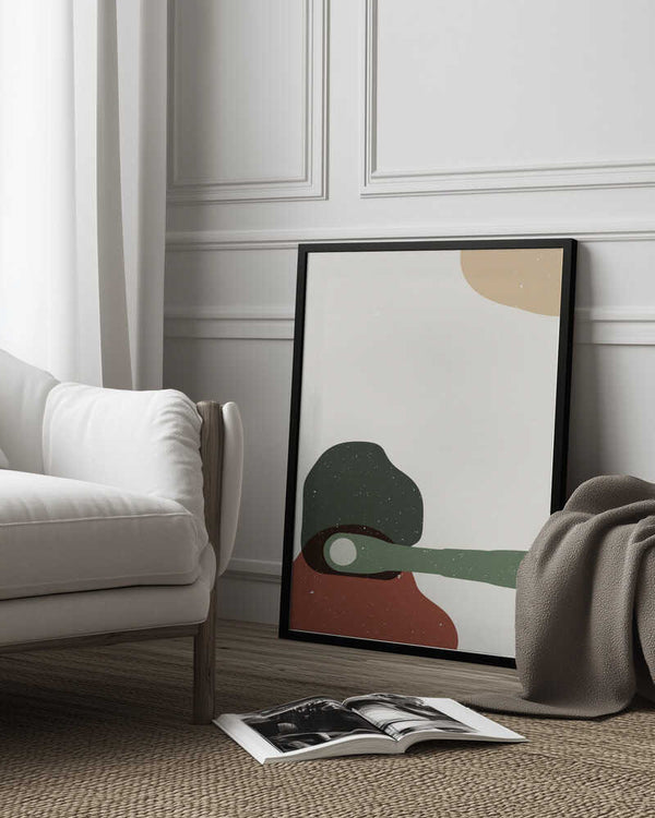 Tablou înramat „Abstract composition 4” de NKTN