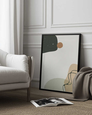 Tablou înramat „Abstract composition 8” de NKTN