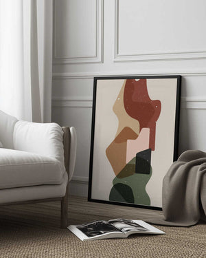 Tablou înramat „Abstract composition 12” de NKTN