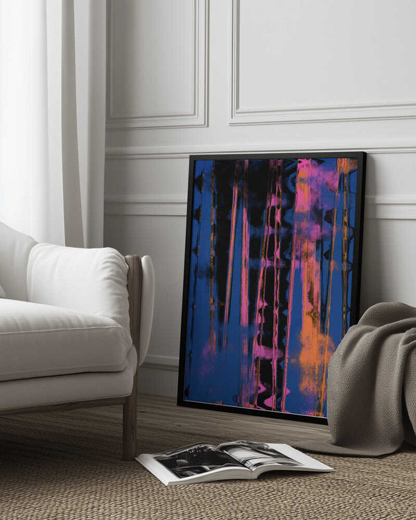 Tablou înramat „Vibrant Nightfall” de Treechild