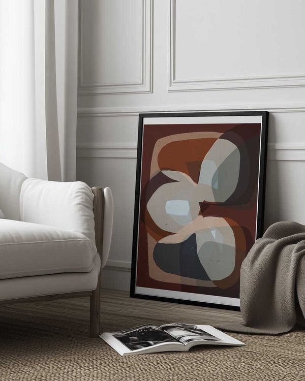 Tablou înramat „Layers of Earth” de Treechild