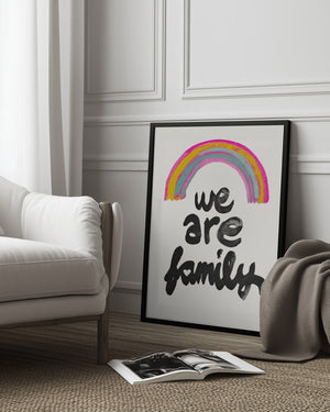 Tablou înramat „Rainbow Unity” de Treechild