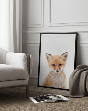 Tablou înramat „Baby Fox” de Kathrin Pienaar