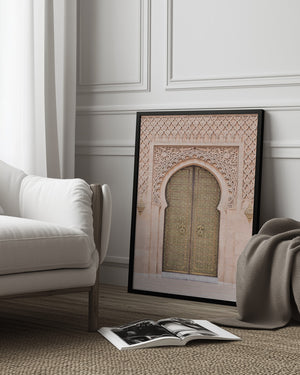 Tablou înramat „Boho Door” de Kathrin Pienaar