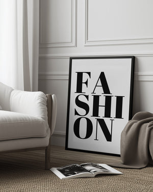 Tablou înramat „FASHION” de Kristina N. - SoulArt Shop