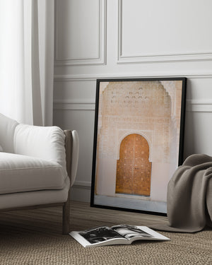 Tablou înramat „Alhambra door” de Raisa Zwart