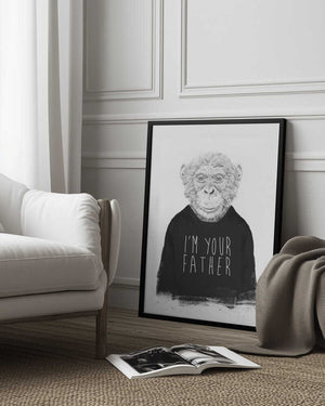 Tablou înramat „I'm your father” de Balazs Solti