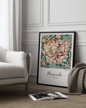 Tablou înramat „Honeysuckle” de William Morris