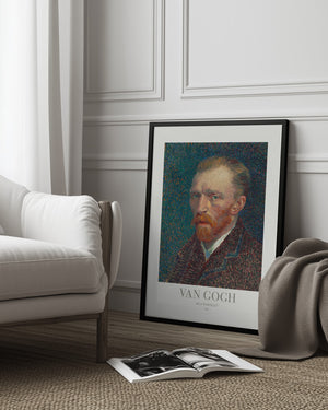 Tablou înramat „Self-Portrait” de Vincent Van Gogh