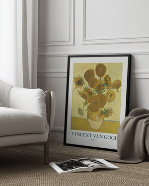 Tablou înramat „Sunflowers” de Vincent Van Gogh