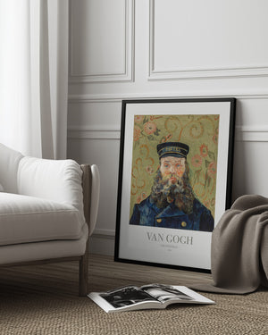 Tablou înramat „The Postman” de Vincent Van Gogh