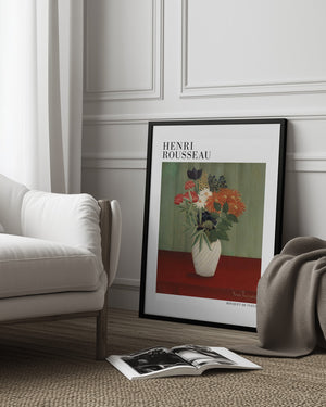 Tablou înramat „Bouquet De Fleurs” de Henri Rousseau