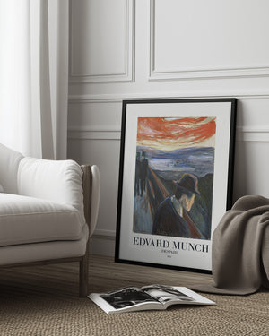 Tablou înramat „Despair” de Edvard Munch