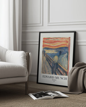 Tablou înramat „Skriet (The Scream)” de Edvard Munch