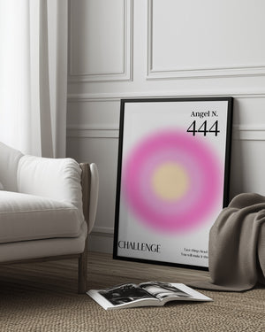 Tablou înramat „Angel Number 444” de Amélie
