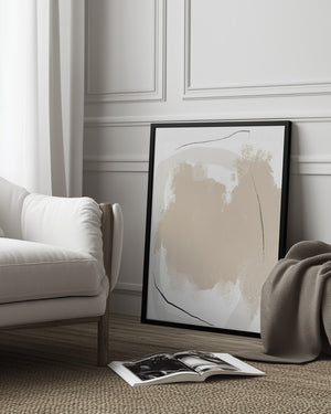 Tablou înramat „Muted Essence” de uplusmestudio