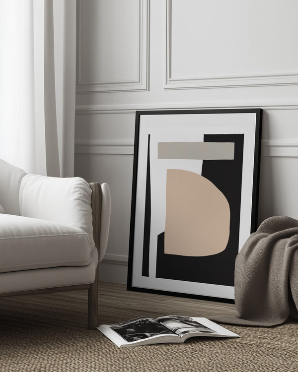 Tablou înramat „Abstract Layers” de uplusmestudio