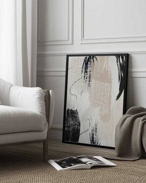 Tablou înramat „Brush strokes-3” de Sally Ann Moss