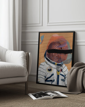 Tablou înramat „Spaceman 2” de Famous When Dead