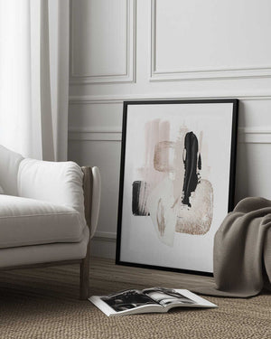 Tablou înramat „Brush Strokes-1” de Sally Ann Moss