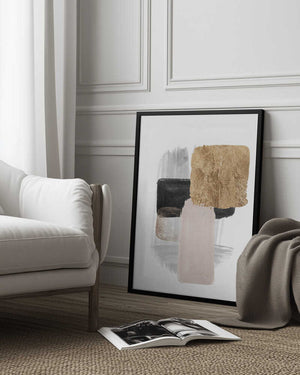 Tablou înramat „Brush Strokes-4” de Sally Ann Moss