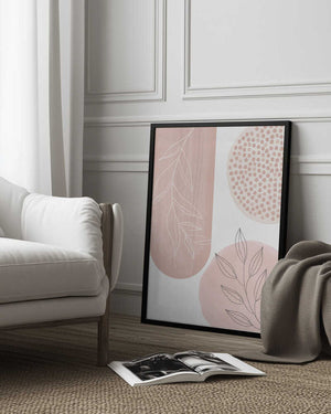 Tablou înramat „Love Pink-2” de Sally Ann Moss