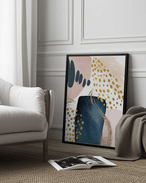 Tablou înramat „Smooth Abstract-2” de Sally Ann Moss