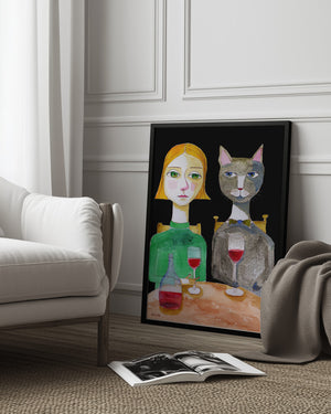 Tablou înramat „Best Friends” de Sharyn Bursic