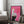 Tablou înramat „It's All Love Hand Pink” de Frances Collett