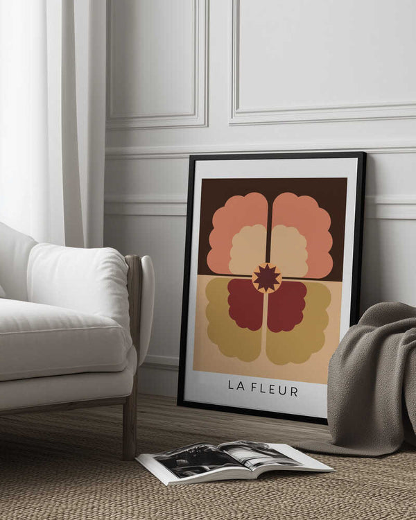 Tablou înramat „La Fleur” de Frances Collett