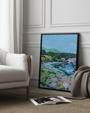 Tablou înramat „Point Lobos” de Pauline Wegman | Key and Sea Creative