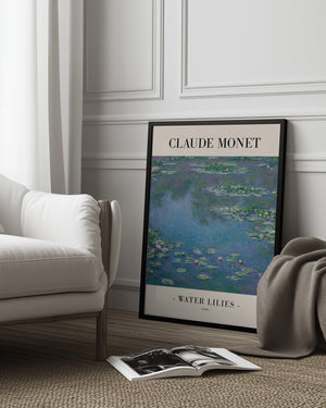Tablou înramat „Water Lilies” de Claude Monet