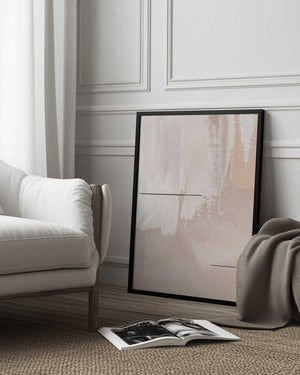 Tablou înramat „Creamy-2” de Sally Ann Moss