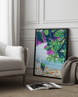 Tablou înramat „Lisbon” de Pauline Wegman | Key and Sea Creative