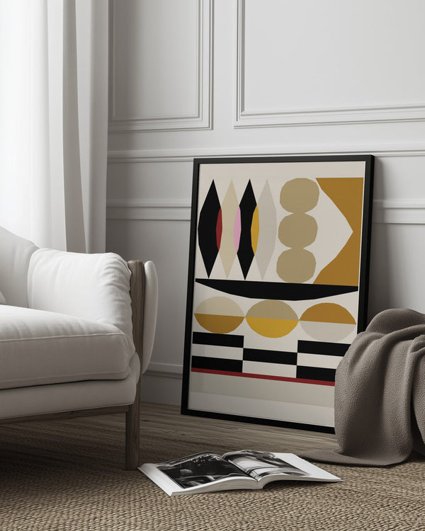 Tablou înramat „Abstract composition 25” de NKTN