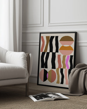 Tablou înramat „Abstract composition 26” de NKTN