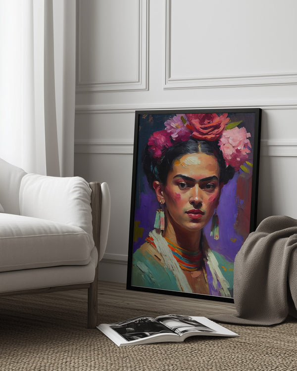 Tablou înramat „Vibrant Elegance” de Treechild