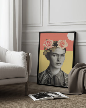 Tablou înramat „Frida” de Florent Bodart