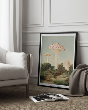 Tablou înramat „The Finest Giant Mushroom” de Florent Bodart