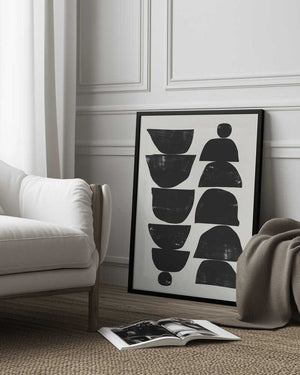 Tablou înramat „Minimal Plant” de Dan Hobday