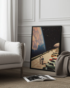 Tablou înramat „Space Promenade” de Taudalpoi