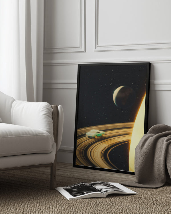 Tablou înramat „Saturn Highway” de Taudalpoi