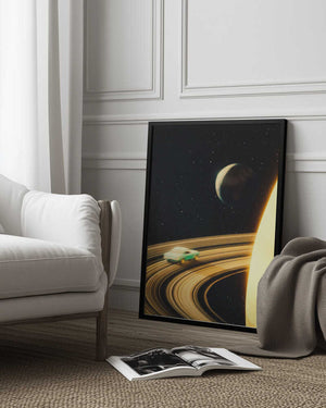 Tablou înramat „Saturn Highway” de Taudalpoi