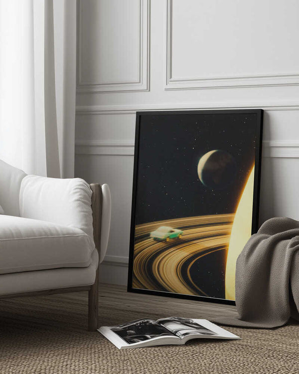 Tablou înramat „Saturn Highway” de Taudalpoi