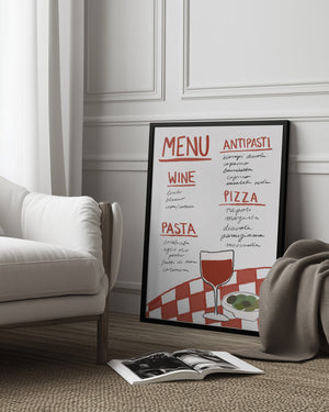 Tablou înramat „Italian Cuisine Delight” de Athene Fritsch